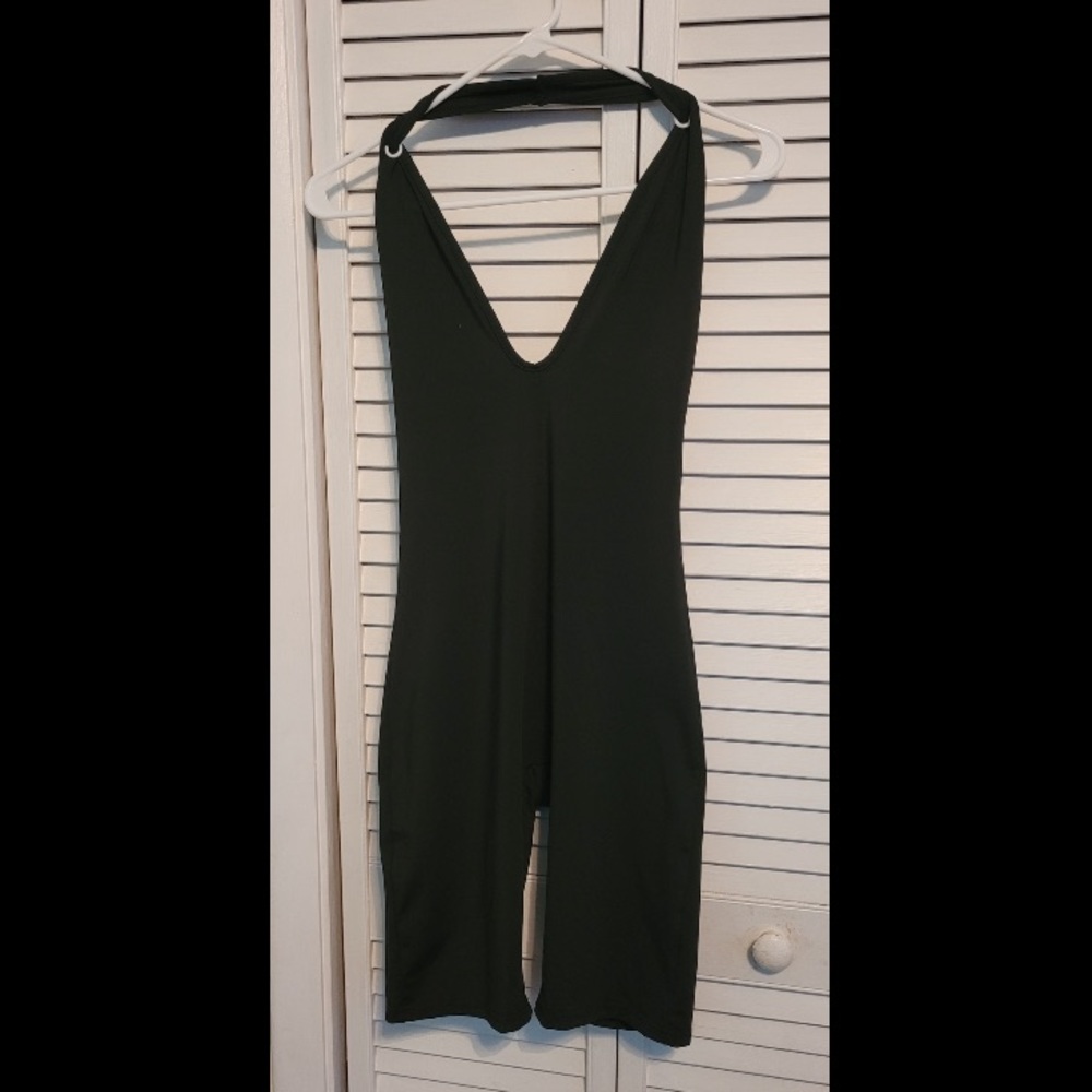 Backless Romper
